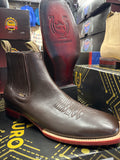 Minotauro men’s ankle boots dark brown