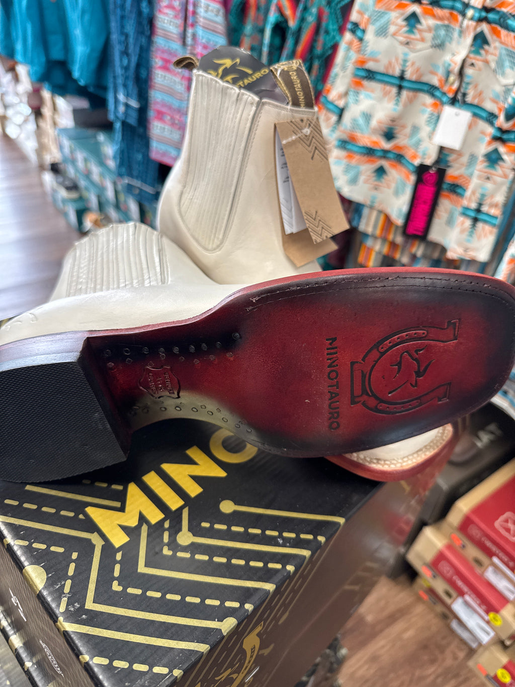 Minotauro: Ankle Boots Deer Winter White