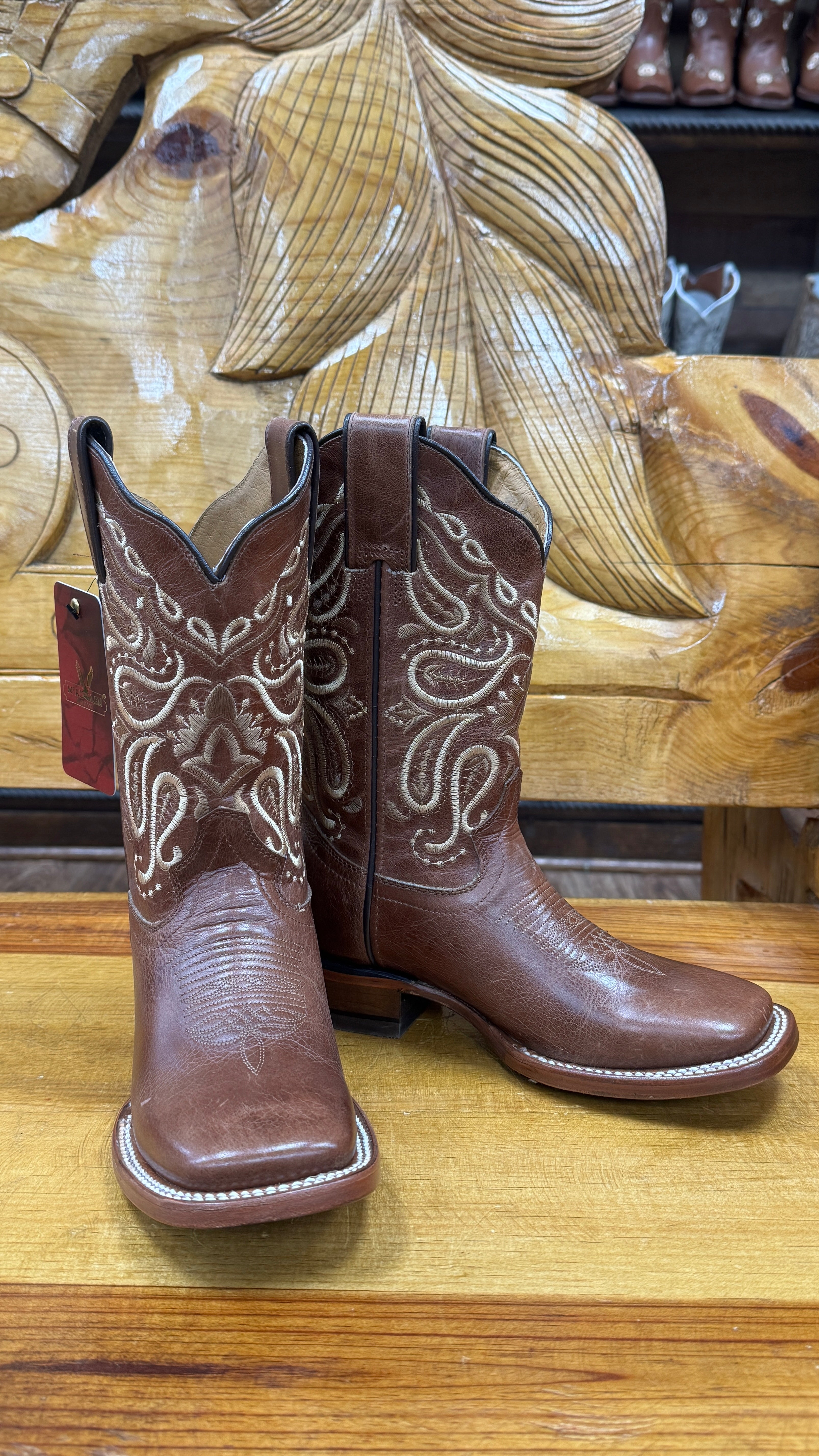 Mc Allen women’s square toe boots