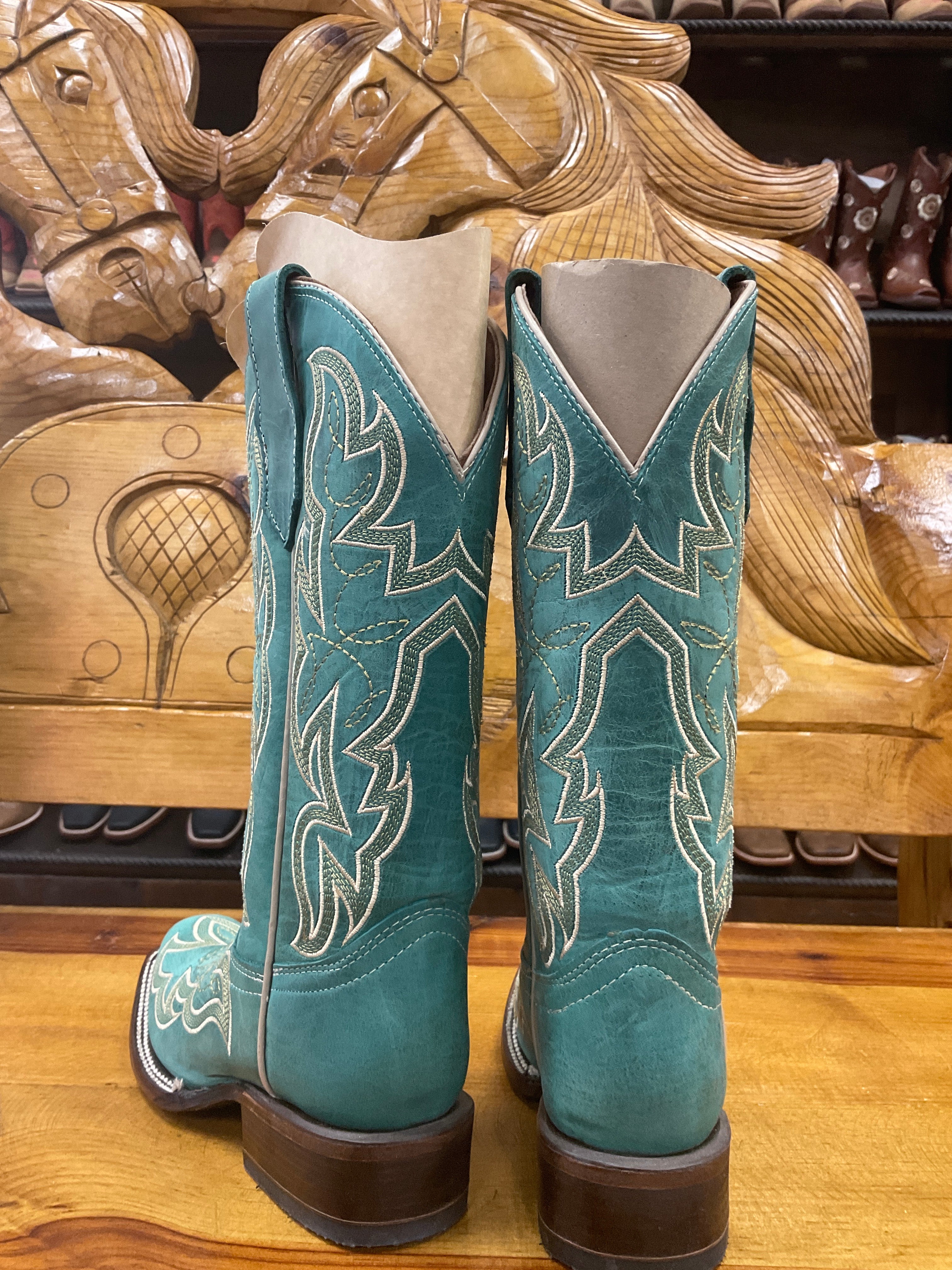 Circle G Wmns turquoise boot