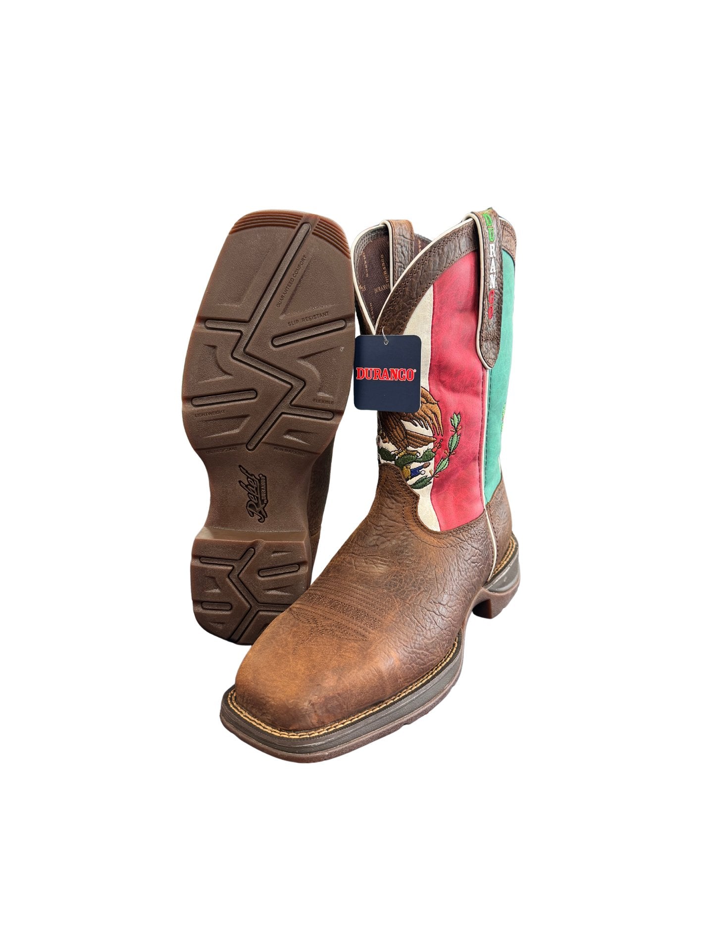 REBEL BY DURANGO® MEXICO FLAG WESTERN WORK BOOT
