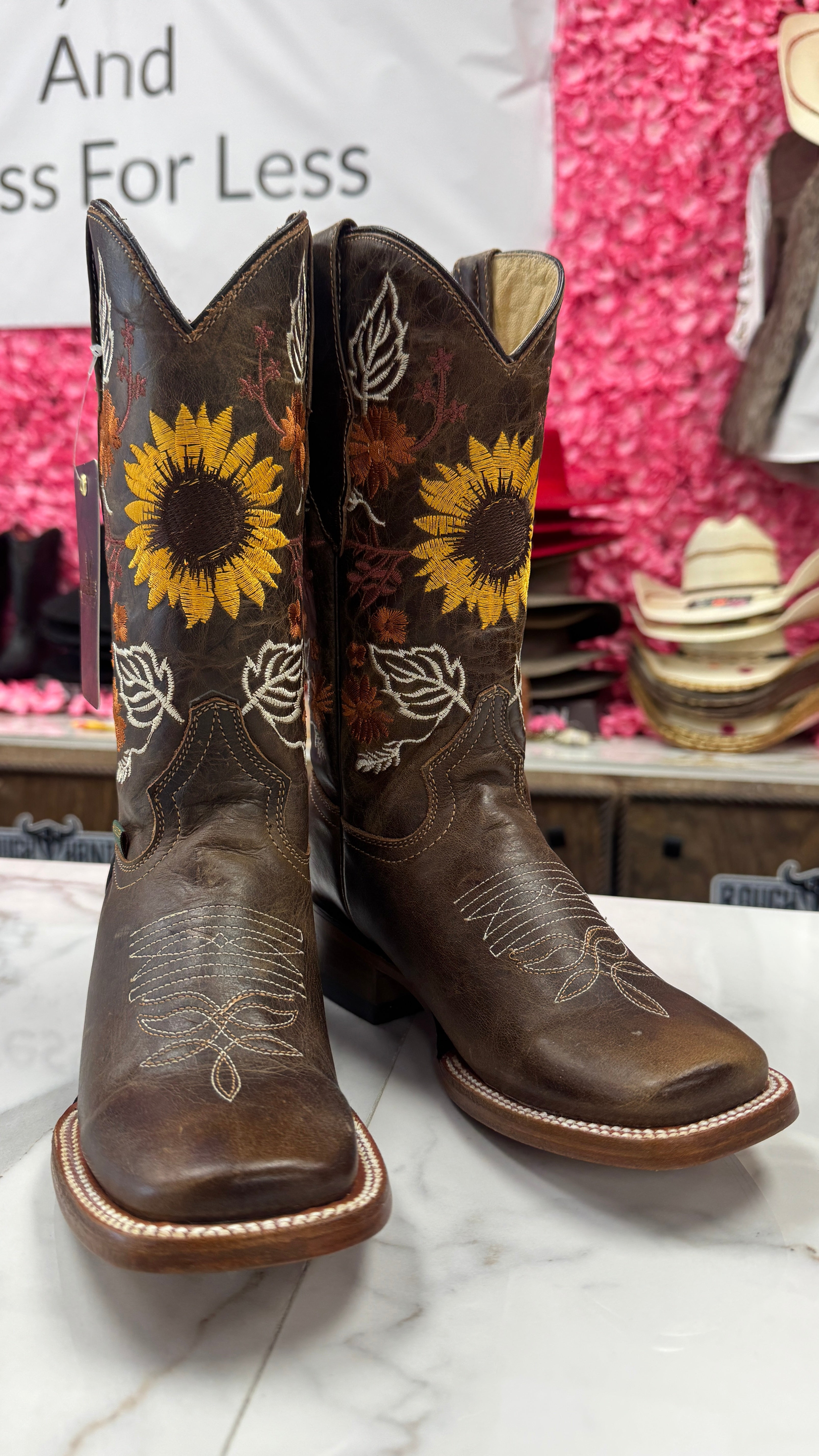 Mc Allen Women's Sunflower Western Boots