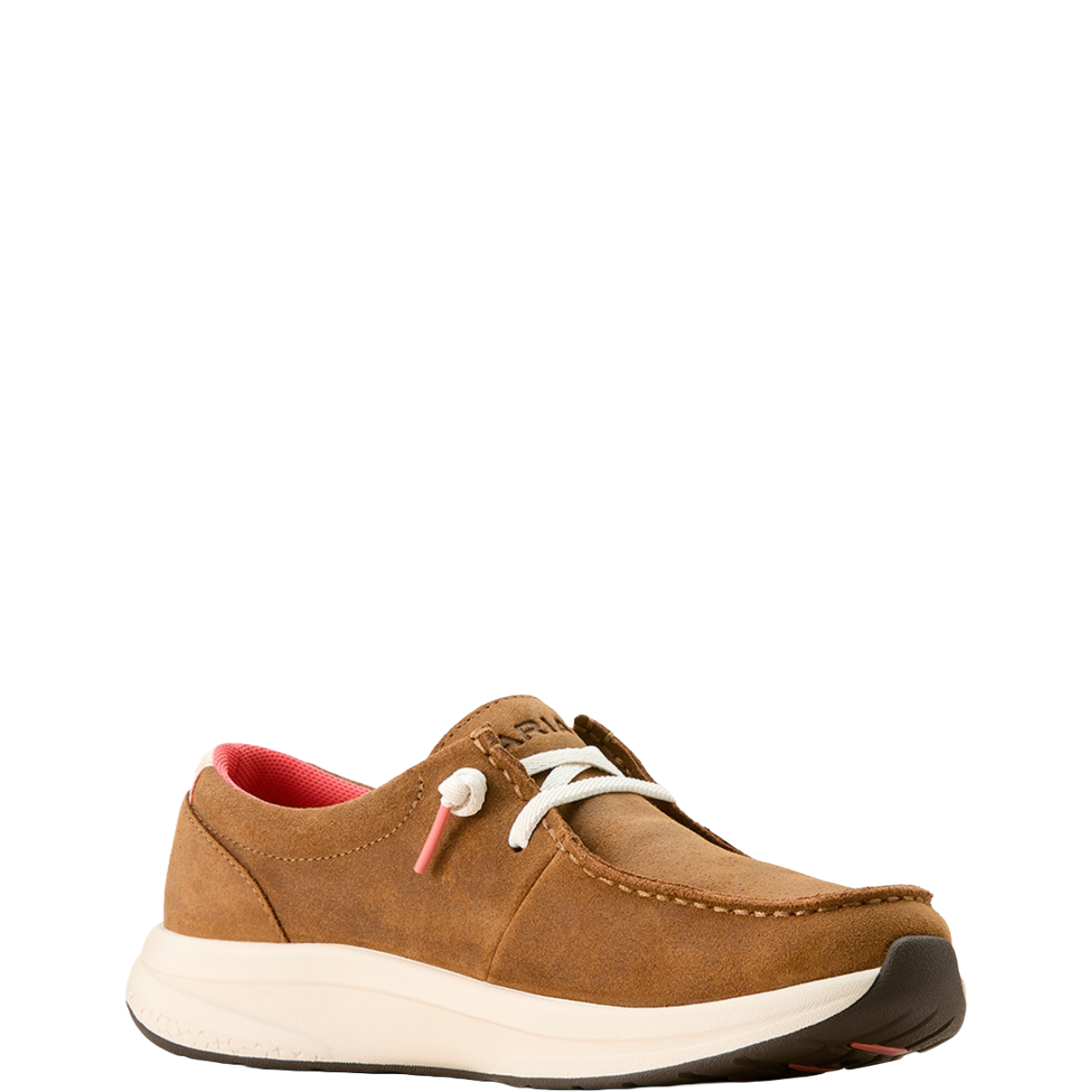 Ariat Ladies Buckeye Waterproof Honey Brown Slip-On Sho
