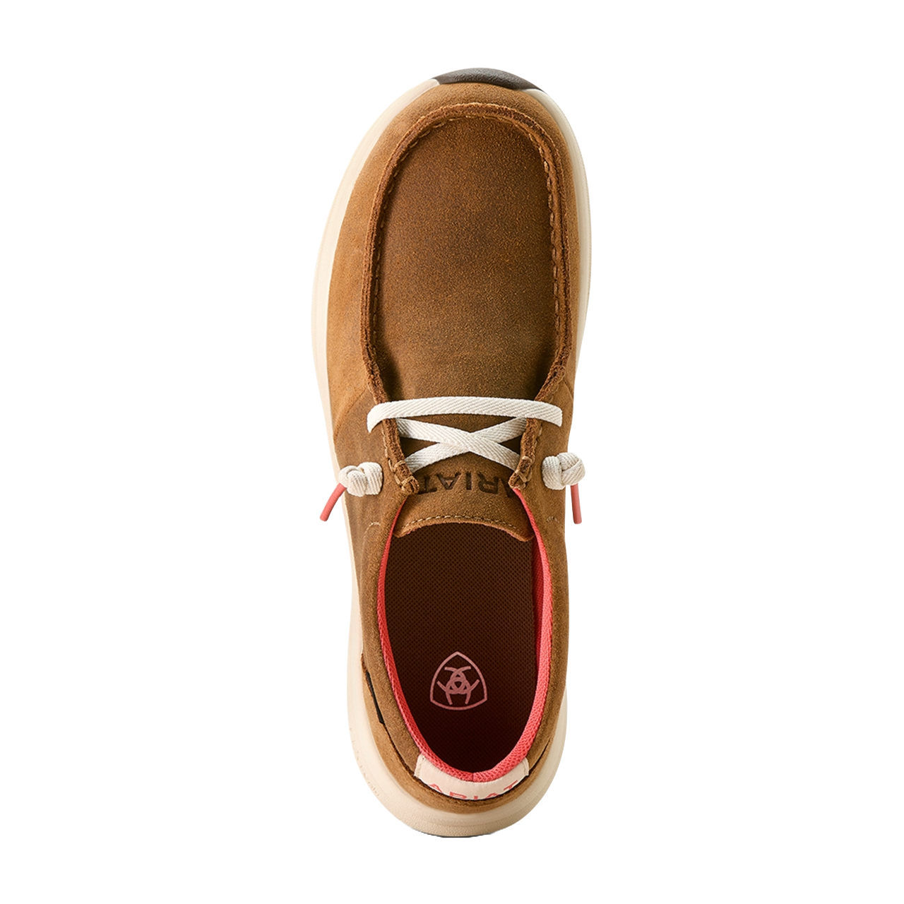 Ariat Ladies Buckeye Waterproof Honey Brown Slip-On Sho