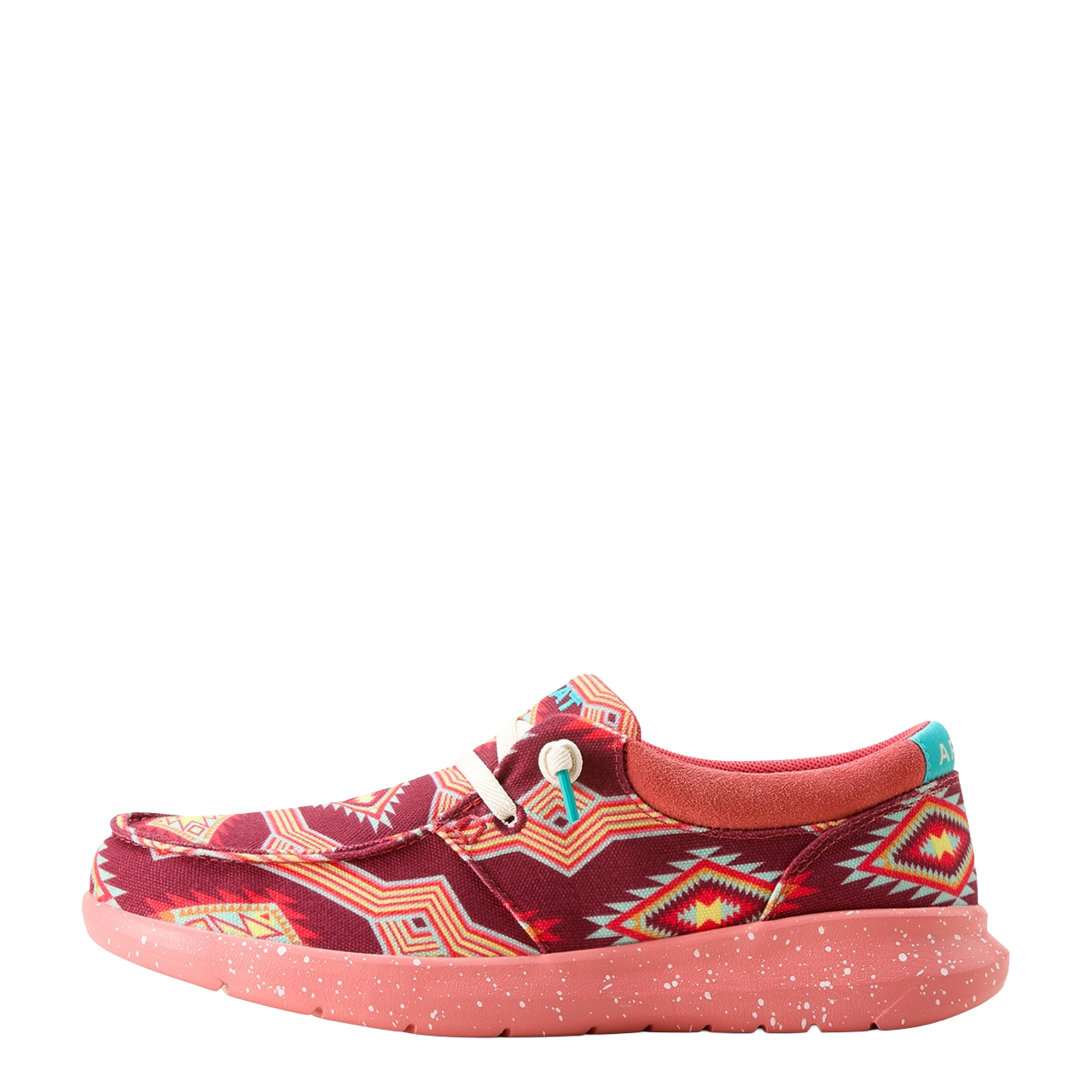 Ariat Ladies Hilo Crimson Cave Creek Slip On Shoe