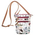 “Hooey Rodeo” cream burgundy Crossbody