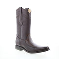 Los Altos Square Toe Lizard Teju 770707 Mens Brown Wide Cowboy Western Boots 6.5