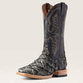 Men’s ARIAT deep water distress black piraruci/ ancient black